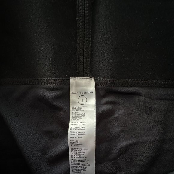 Good American Jacquard Activewear Leggings - Never Worn - Picture 2 of 2